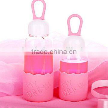 Crystals Water Bottle With Silicone Cover,sports Water Bottles photo-3