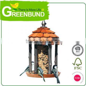 new design gazebo bird feeder with factory price