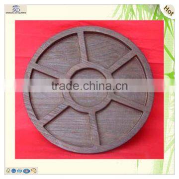 Custom Rustic Antique Dyed Colored Wood Serving Tray photo-2