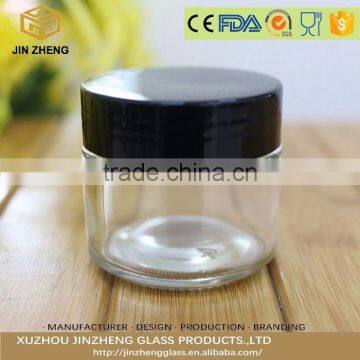 Home use 100ml food grade honey glass container with lid