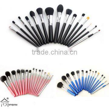 15pcs cheap good quality complete makeup set brushes