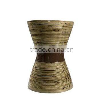 High quality best selling spun bamboo stool from Vietnam