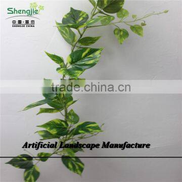 SJZJN 2577 Evergreen Decoration Artificial Wall Hanging Leaves,decorative Wall Hanging Leaves photo-2