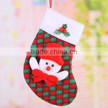 Best Selling Products Personalized Set of 4 Polyester Sock Wool Felted Animal Head Christmas Stocking for Holiday Tree Decor photo-2