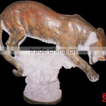 marble Leopard sculpture