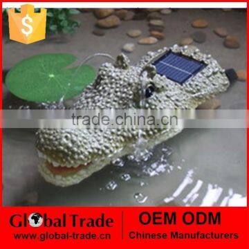 Solar Floating Crocodile, for Garden Decoration, Floating on Water G0228