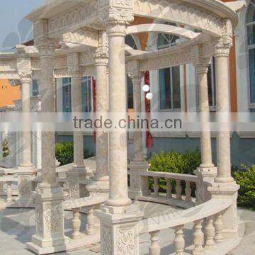 Hot Sale Marble Gazebo for Garden Decoration VGB--001 photo-6