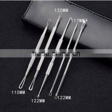 Clear Blackhead and Blemish Remover Tool Kit With Hygiene Instructions! Clear Pimple & Blackhead Remover-6 Piece Kit--extra photo-2