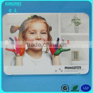 2015 New Wholesale L Shaped Clear Acrylic Photo Frame Manufacturers Custom-made Display Farmer photo-2