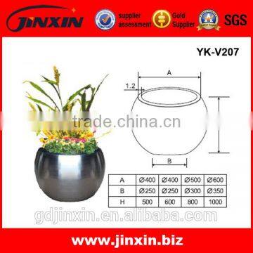 JINXIN Home Decoration Beautiful Flower Vase Modern Stainless Steel Vase photo-2