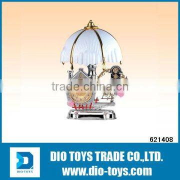 2013 boat table lamp with clock