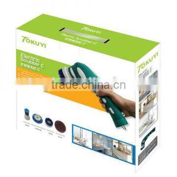 Kitchen Cleaning Tool, Bathroom Cleaning Brush, Handle Power Scrubber, Electric Cleaning Kits photo-5