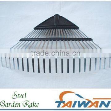 High quality garden tools steel leaf rake