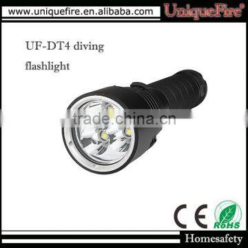 Uniquefire diving equipment with 3000 lumens underwater ip68