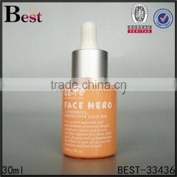 Hot Products Cosmetic Orange Screen Printing 30 ml Glass Dropper Bottle for Essential Oil Lotion Perfume China Shuppliers photo-3