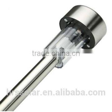 Outdoor Stainless Steel Solar Power 7 Color Changing LED Garden Landscape Path Pathway Lights Lawn Lamp photo-3