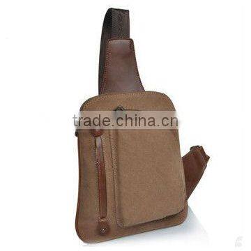 (OEM) 2013new style canvas Chest Bag for teenages