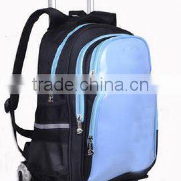 2015 Hot Sale School Trolley Bag With Wheels for Teens