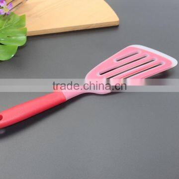 CK-3121 Food Grade FDA & LFGB 6pcs Gadget Silicone Kitchen Cooking Tools Set Eco Silicone Kitchen Utensil Set With PP Handle