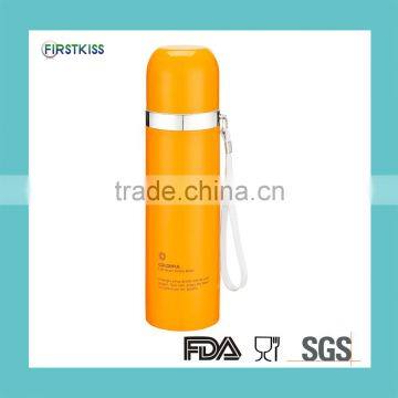 ZD50 double wall stainless steel color vacuum flask in bullet type