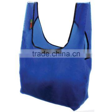 Eco Ripstop Nylon Foldable Reusable Bag Tote Grocery Bag Built-in Pouch photo-5