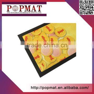 Non Woven Fabric Rubber Bar Mat Thermal Transfer Printing Bar Runner