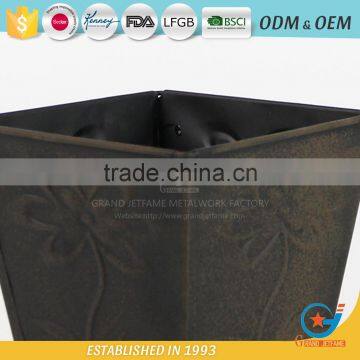 Homeware Iron and Zinc Powder Coated the Flower Bucket French Galvanized Flower Buckets photo-5