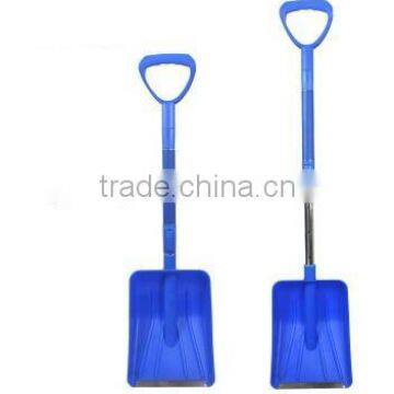 Telescopic snow shovel