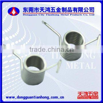 Customized small torsion springs made of carbon steel