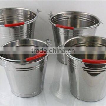 Factory Wholesale 22cm 5L Stainless Steel Food Serving Bucket photo-3