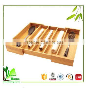 Customized High Quality Wooden Cutlery Tray photo-3