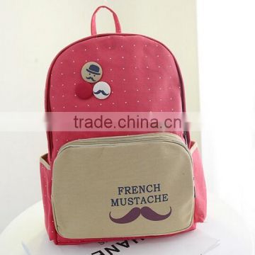 2015 new style ladies fancy backpack