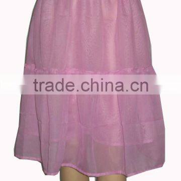 fashionable chiffon skirts