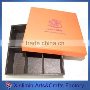 Environmental recyclable art paper perforated color display box