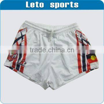 custom rugby shorts & rugby jersey 100 percent polyester