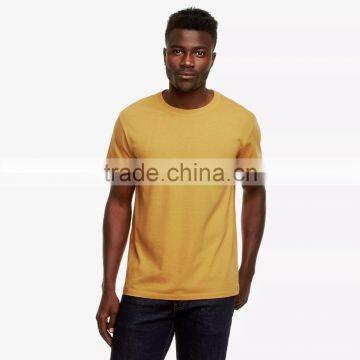 100% Cotton Plain Round Neck T Short Sleeve Premium Crew Men's t Shirt photo-4