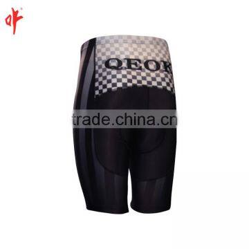 Custom Sublimation Cycling Jerseys,Black and White Stripe Design,Cycling Shorts/short Pants photo-4