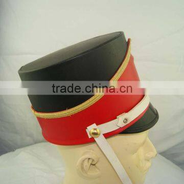 Factory Custom Embroidered Peaked Cap Officer Uniform Cap photo-3