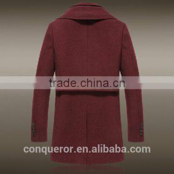 Fashion Wool Winter Coat Made to Measure Men Overcoat BCZ030 photo-3