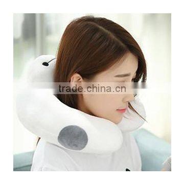 Baymax u shape funny car neck pillow