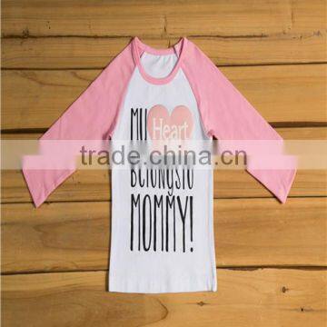 2016 New Design Cotton Baby Shirt Girls T-Shirts photo-2