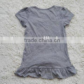 Garment Stocks Girl's Fashion New Desgin T-shirt photo-6