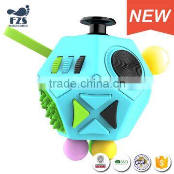 FC02 2017 Innovative Product Idea 6 Side Anti Stress Cube Relieves Stress And Anxiety Fidgit Cube photo-5