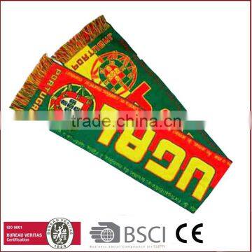 Jacquard knitted and polyester fabrica football Scarf
