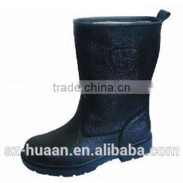 Safety Boots Steel Toe High Boots PU Shoes for Work and Safety photo-2