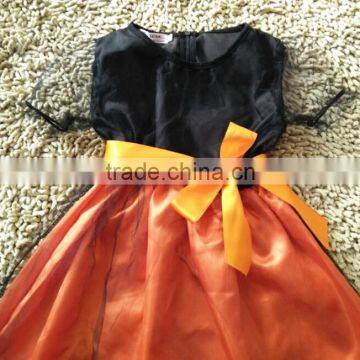 MGOO 2015 Stock Fast Shipping Kids Halloween Costumes Festival Cute Pumpkin Party Dress TT002 photo-2