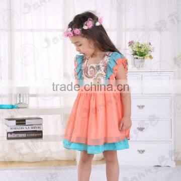 Rosa Flamenco remake flutter sleeve dress girl