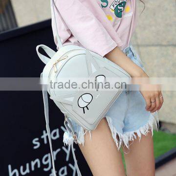 2017 Trending Fancy Ladies Fashion Bag Leather Backpack photo-6
