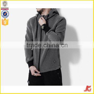 New Fashion Fitness Hoodies Men Blank O-Neck Sweatshirt Men Tracksuit Trend Sport Suits Classic Zip Mens Hoodies And Sweatshirts photo-2