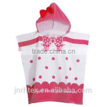 Wholesale Cotton Cartoon Printing Kids Hooded Towels photo-5